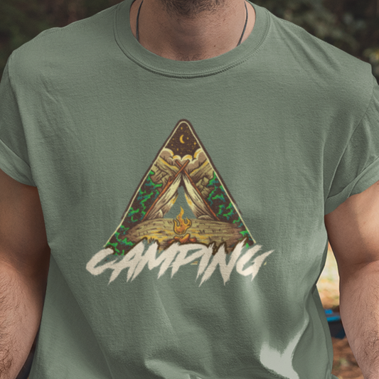 T-shirt de camping