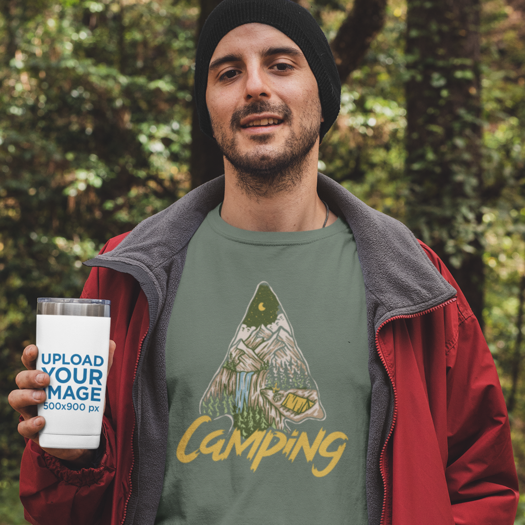 T-Shirt de camping