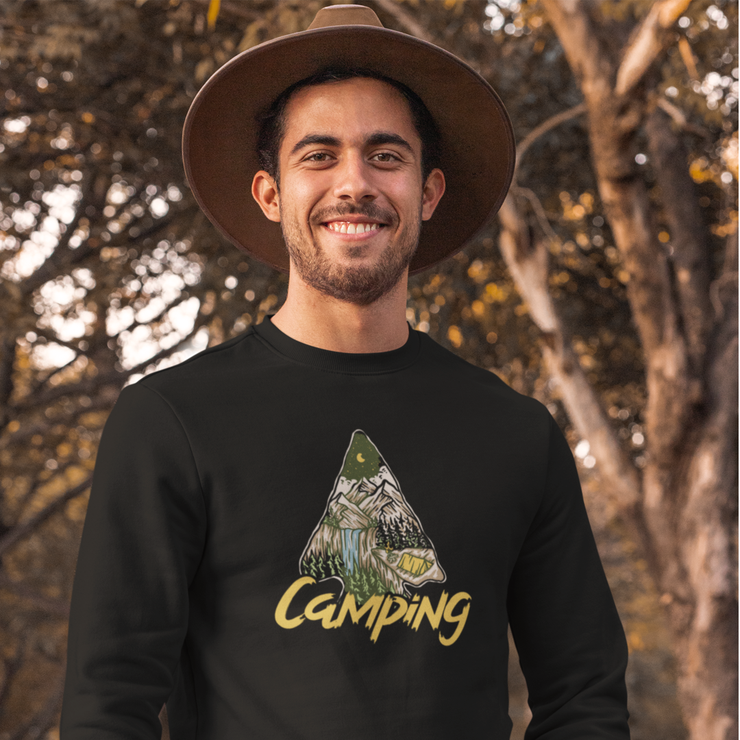 Ma passion : Le camping - Sweatshirt