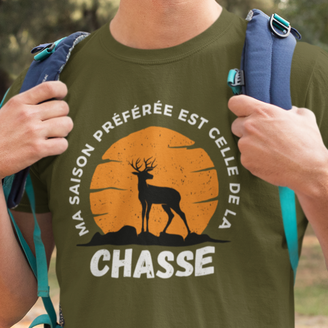 La chasse est ma saison préférée - T-shirt