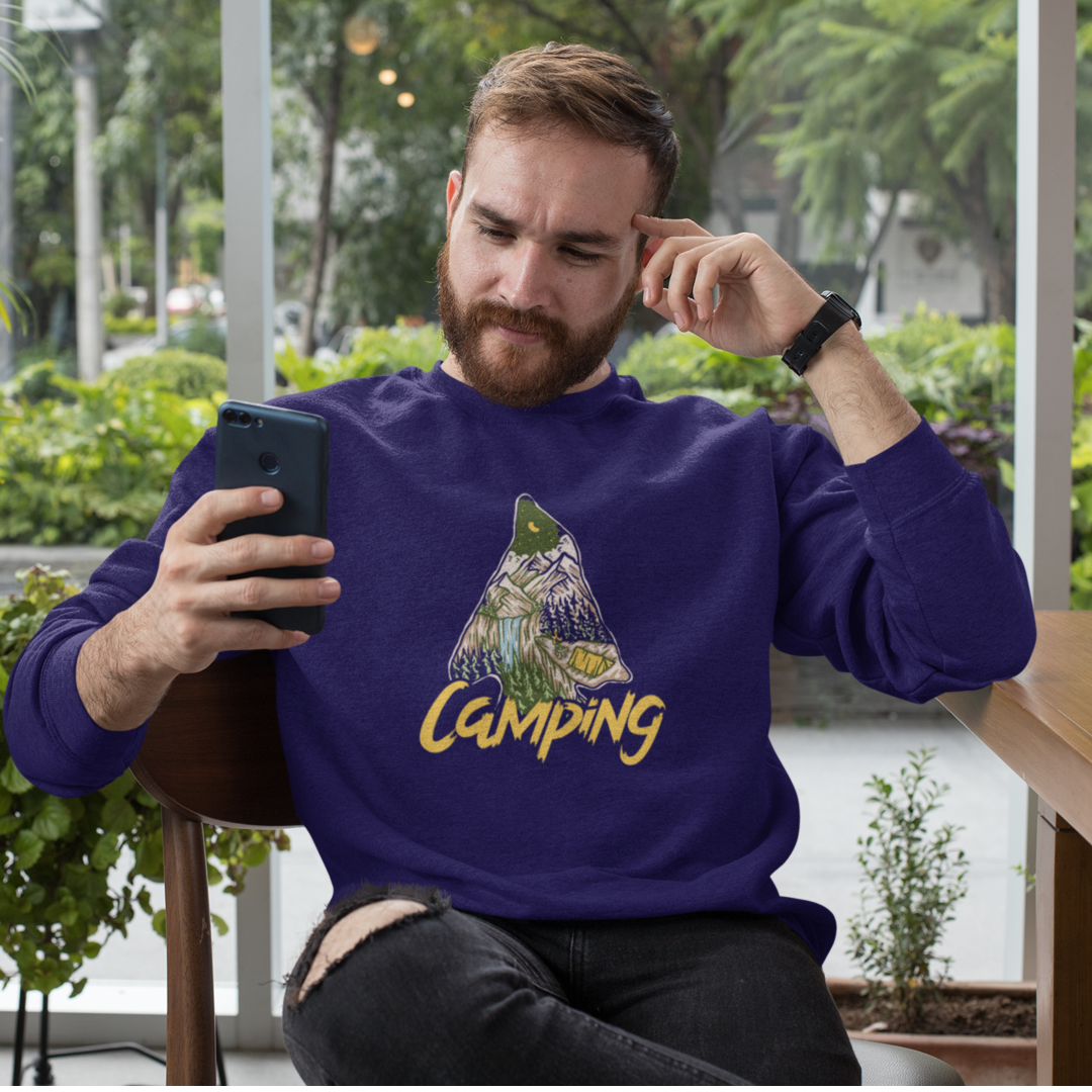 Ma passion : Le camping - Sweatshirt