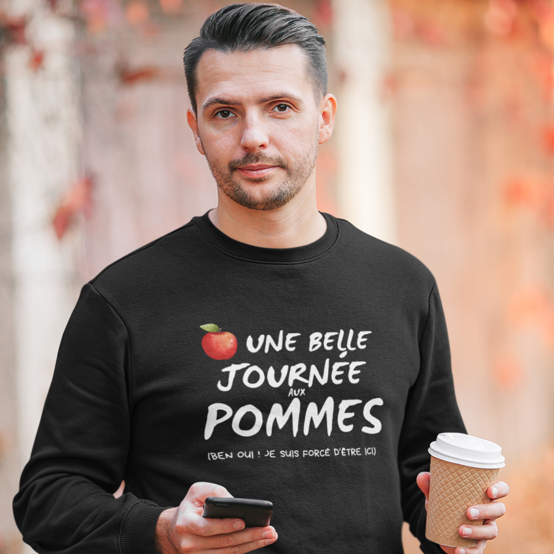 Forcé d'être aux pommes ! - Sweatshirt