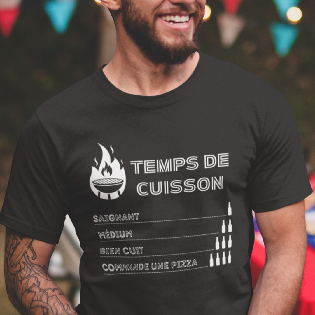 Temps de cuisson BBQ - T-shirt